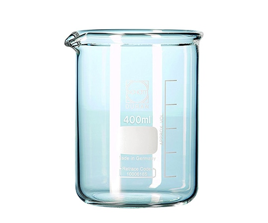 SCHOTT/DURAN 極厚ビーカー 400mL 211074104 1個(ご注文単位1個)【直送品】
