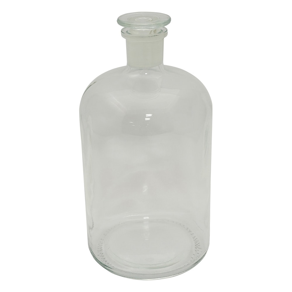 アズワン 細口試薬瓶 白 2000mL 632414102950 1個(ご注文単位1個)【直送品】