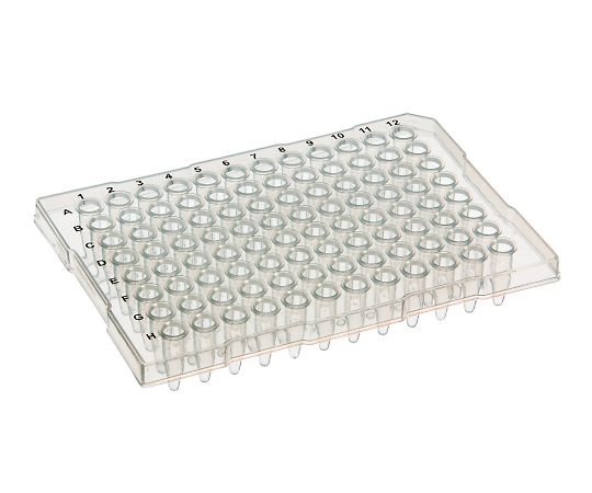 アズワン PCRプレート(セミスカートタイプ) UltraFlux スタンダード 10枚入 3420-00 1パック(ご注文単位1パック)【直送品】