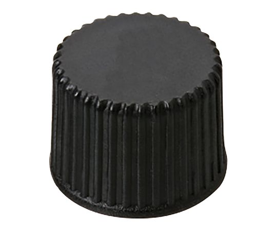 LLG Labware オートサンプラー用バイアル 穴無し黒キャップ+セプタム(PTFE/ゴム)100個入 6320292 1箱(ご注文単位1箱)【直送品】
