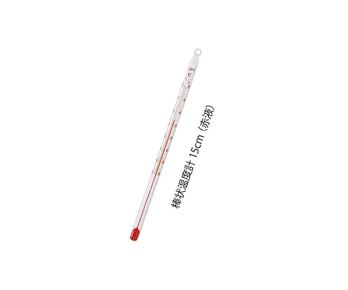佐藤計量器製作所 アルコール棒状温度計 短型 0~50℃ 0610-00 1本(ご注文単位1本)【直送品】