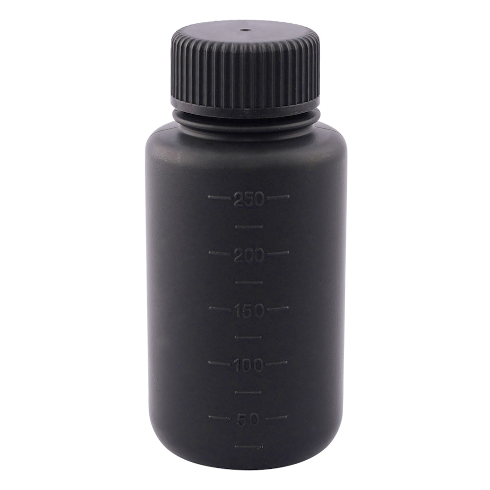 ニッコー・ハンセン フッ素ガスコーティング容器(遮光タイプ) 250mL JFWB-250 1本(ご注文単位1本)【直送品】
