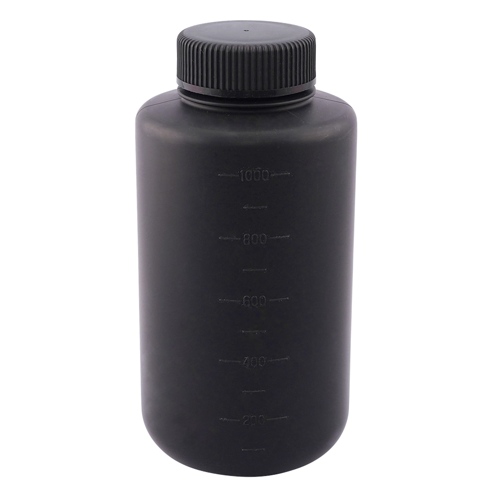 ニッコー・ハンセン フッ素ガスコーティング容器(遮光タイプ) 1000mL JFWB-1000 1本(ご注文単位1本)【直送品】