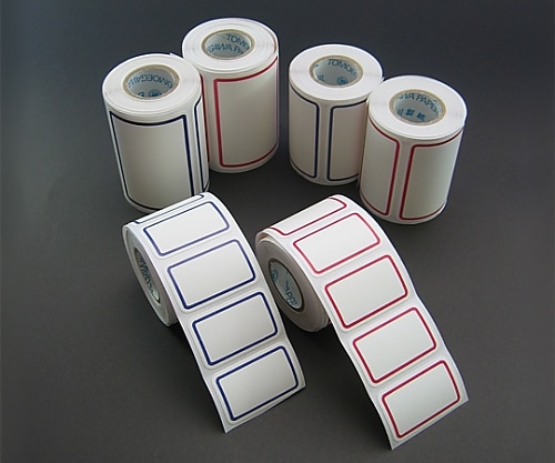 アイシス ブルーボーダーラベル 25x40mm TBB1 1巻(ご注文単位1巻)【直送品】