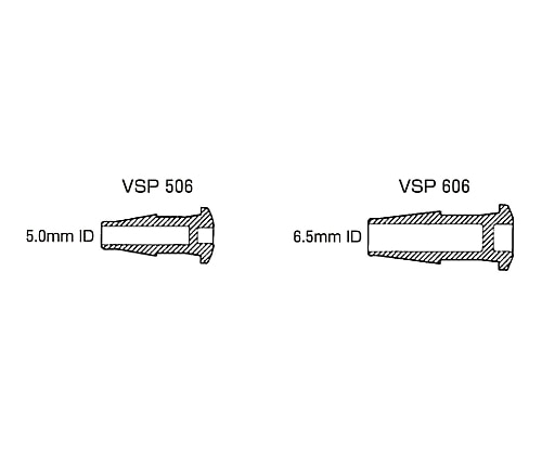 Nordson MEDICAL チューブ用ストッパープラグ 2.5mm 1袋(10個入) VSP206 1袋(ご注文単位1袋)【直送品】