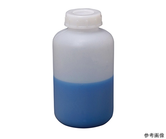 瑞穂化成工業 広口びん　1L　白　0087 1本（ご注文単位1本）【直送品】
