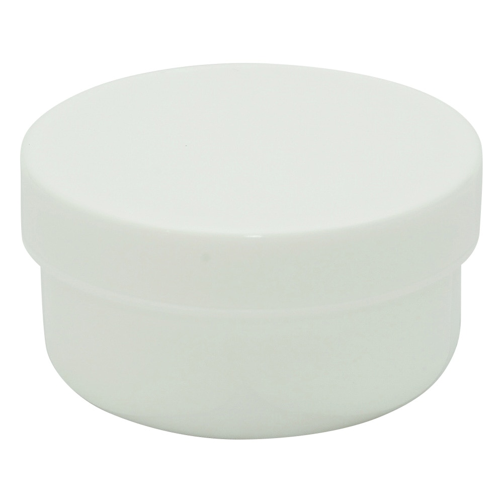 馬野化学容器 UG軟膏壺(未滅菌) 35mL 白 100個入 3-54 1ケース(ご注文単位1ケース)【直送品】