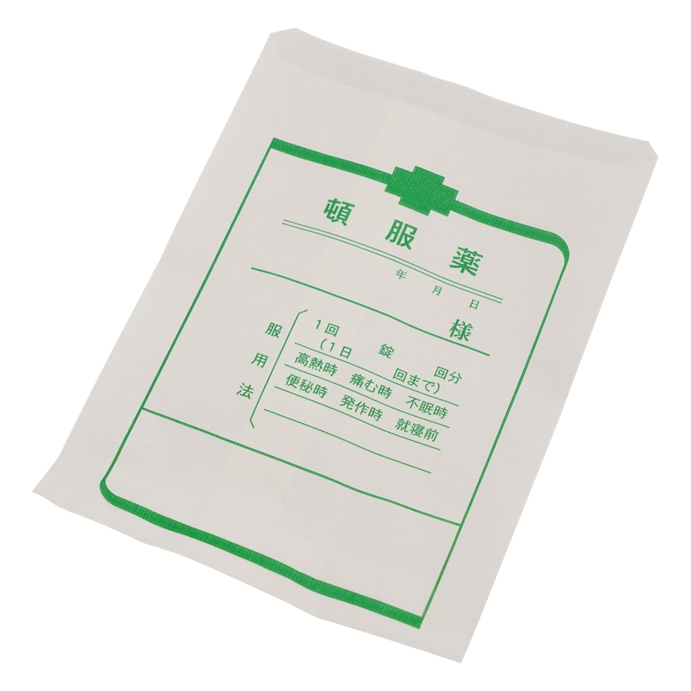 アズワン 頓服袋(横式) 100×140mm 1000枚入 221 中 1箱(ご注文単位1箱)【直送品】
