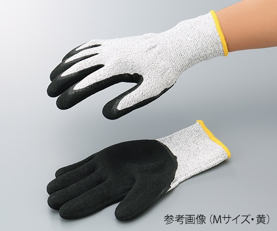 アズワン アズツール耐切創サンディコート手袋（レベル5）　M　 1双（ご注文単位1双）【直送品】