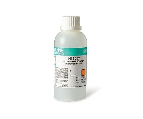 ハンナ インスツルメンツ pH標準液(スタンダードタイプ)pH7.01 HI7007M 1本(ご注文単位1本)【直送品】