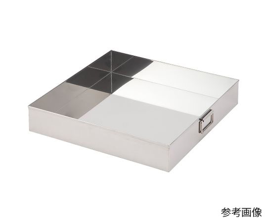 アズワン ステンレス大型バット（パタン取手付）　850×550×100mm　 1個（ご注文単位1個）【直送品】