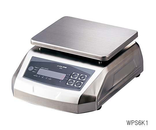 アズワン 防塵・防水はかり(IP68規格準拠) 15000g WPS15K2 1個(ご注文単位1個)【直送品】