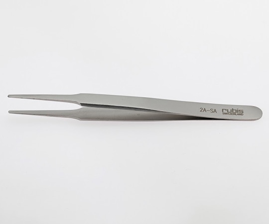 RUBIS 超精密ピンセット 2A-SA 1本(ご注文単位1本)【直送品】