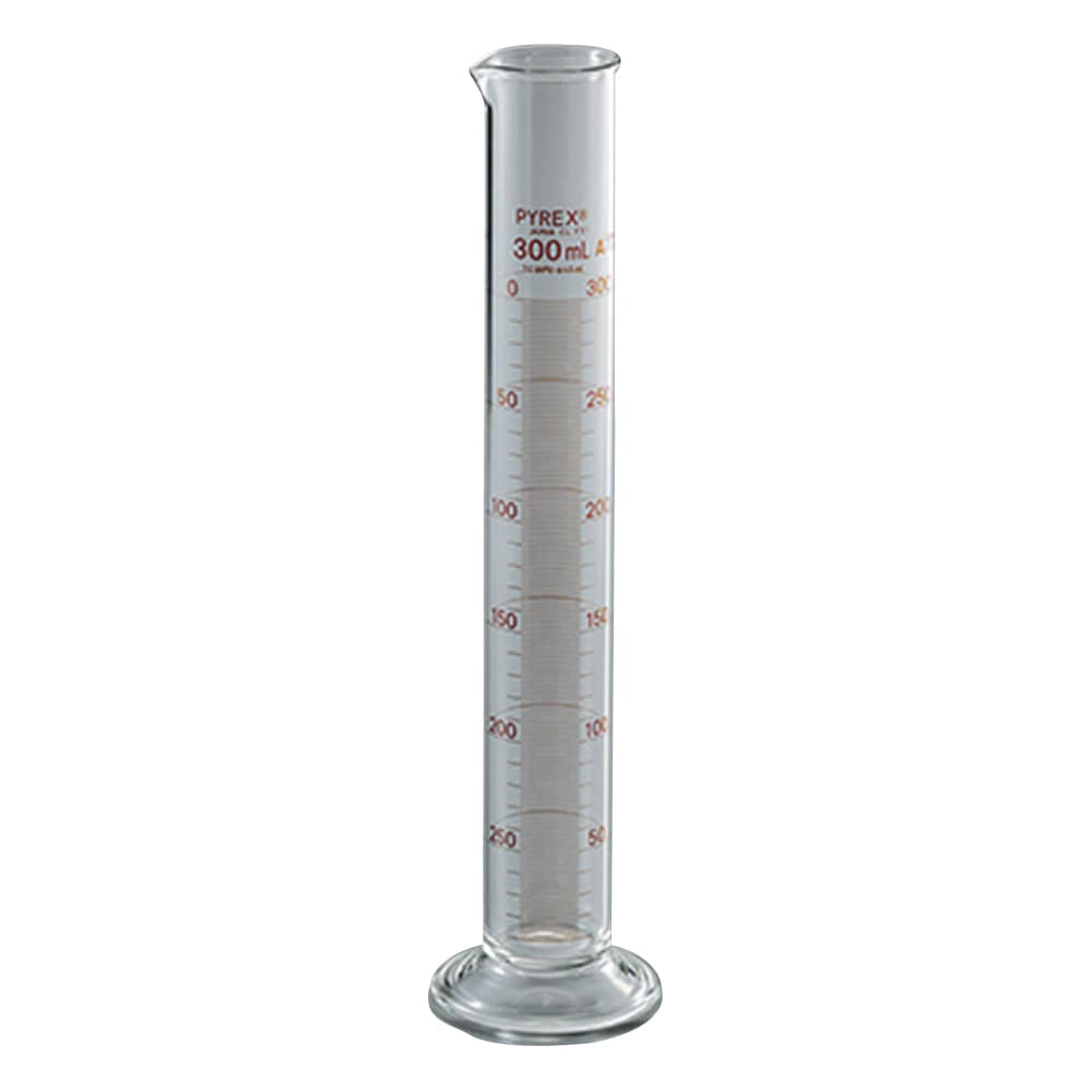 コーニング・PYREX PYREX(R) JIS メスシリンダー 300mL　3022JIS-300 1ケース（ご注文単位1ケース）【直送品】