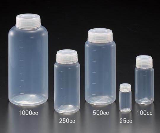 フロンケミカル PFA広口試薬瓶(中栓ナシ) 500cc NR1681-004 1本(ご注文単位1本)【直送品】