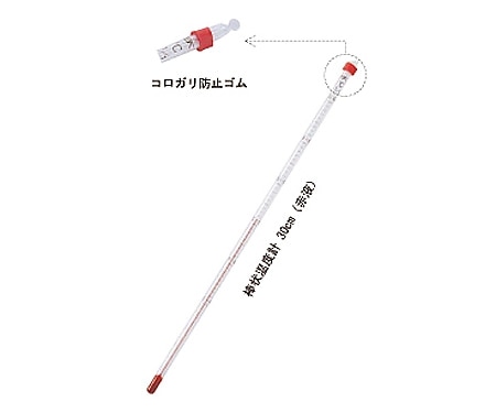佐藤計量器製作所 赤液棒状温度計 0~+100℃ スライドパック入り 0110-10 1セット(ご注文単位1セット)【直送品】