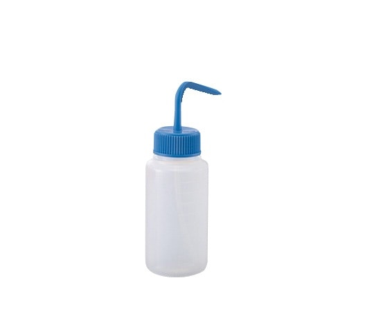アズワン 洗浄瓶カラフルバリエ広口 ブルー 500mL 1本(ご注文単位1本)【直送品】