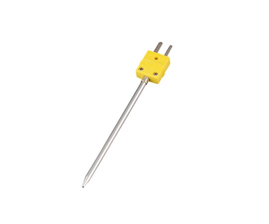 アズワン 突き刺し用温度センサー(K熱電対) 直刺し DS-2000-1(K) 1本(ご注文単位1本)【直送品】