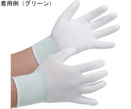 ACE(手袋) ウレタン背抜き手袋 ホワイト 10双組 M 1761M 1組(ご注文単位1組)【直送品】