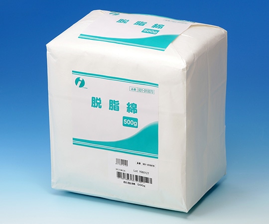 イワツキ 脱脂綿 500g 001-010070 1箱(ご注文単位1箱)【直送品】