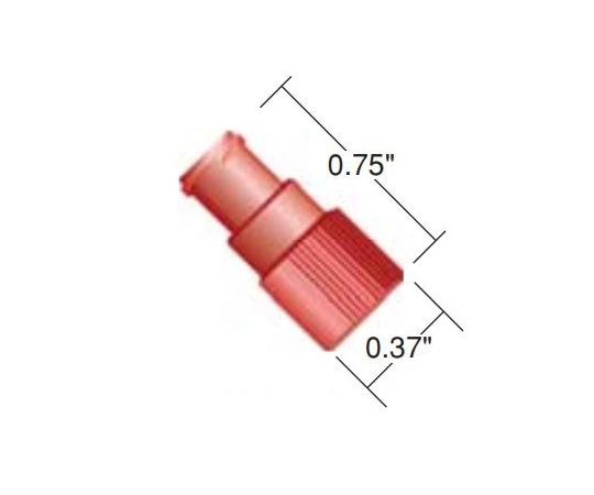 IDEX ルアーアダプター PEEK Female Luer to 1/4-28 Female P-658 1個(ご注文単位1個)【直送品】