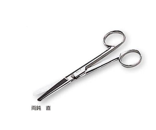 アズワン 外科剪刀(ハズシ) 両鈍直 140mm SSA-1 1本(ご注文単位1本)【直送品】