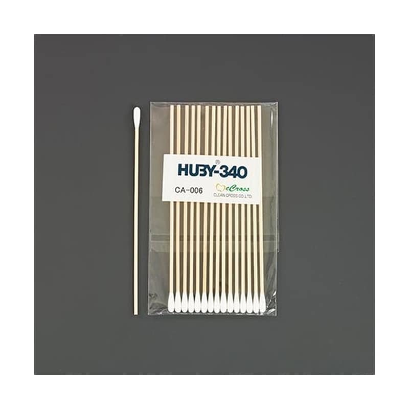 アズワン φ4.7x150.0mm 工業用綿棒(100本)片面/木軸　EA109DY-19 1袋（ご注文単位1袋）【直送品】