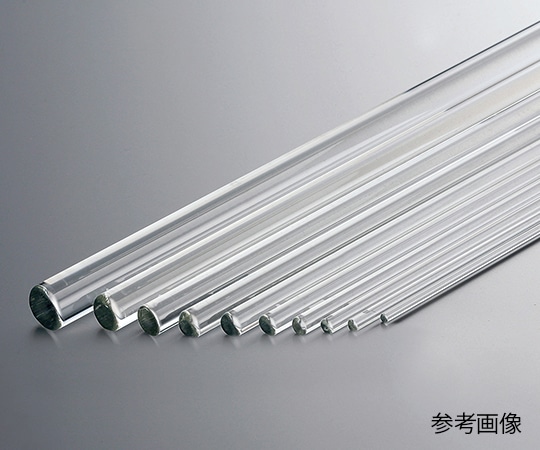 アズワン ガラス棒（ROD）1箱（10本入）　φ4 1箱（ご注文単位1箱）【直送品】