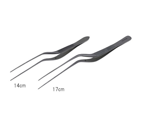 日本フリッツメディコ ピンセット ルーテェ型 鼻用 17cm　E502-003 1本（ご注文単位1本）【直送品】