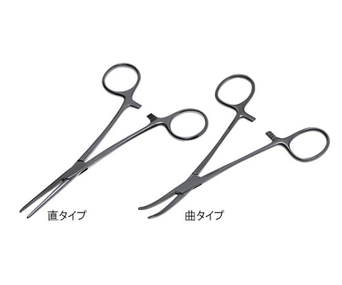 日本フリッツメディコ 止血鉗子 ペアン 18cm 曲 パキスタン製　E570-870 1個（ご注文単位1個）【直送品】