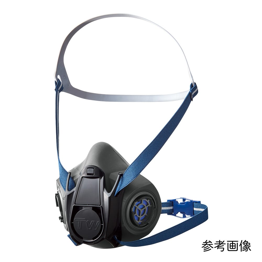 重松製作所 防じん・防毒両検定マスク/半面形/Lサイズ　TW02S/HB(L) 1個（ご注文単位1個）【直送品】