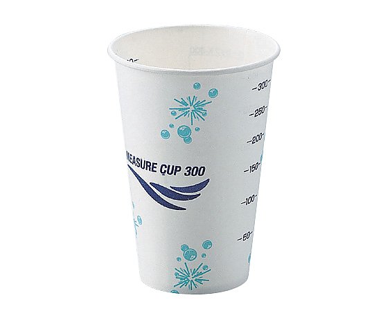 日昭産業 メジャーカップ (バリウム用カップ) 50個入 M-300 1箱(ご注文単位1箱)【直送品】