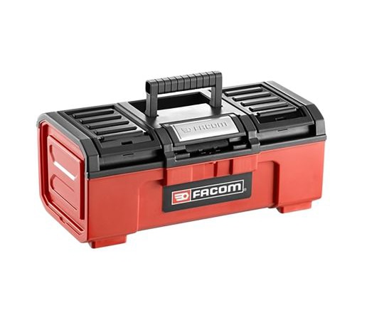 Facom 工具箱 プラスチック 黒 / 赤 481 x 237 x 271mm One Touch BP.C19NPB 1個(ご注文単位1個)【直送品】