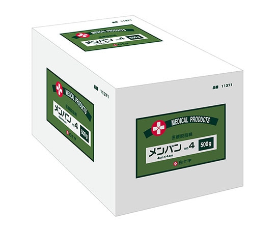 白十字 メンバン　No.3　3cm×3cm　11370 1個（ご注文単位1個）【直送品】
