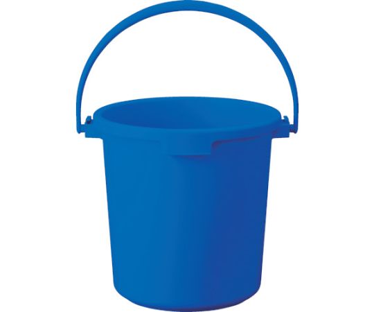 トラスコ中山 PPカラーバケツ 22L 青 TPPB-22-B 1個(ご注文単位1個)【直送品】
