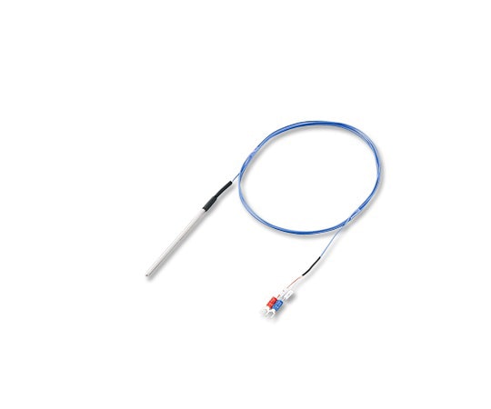 アズワン K熱電対(シース型・テフロン(R)被覆) M4Y端子タイプ 100mm DS-2010-100 1個(ご注文単位1個)【直送品】