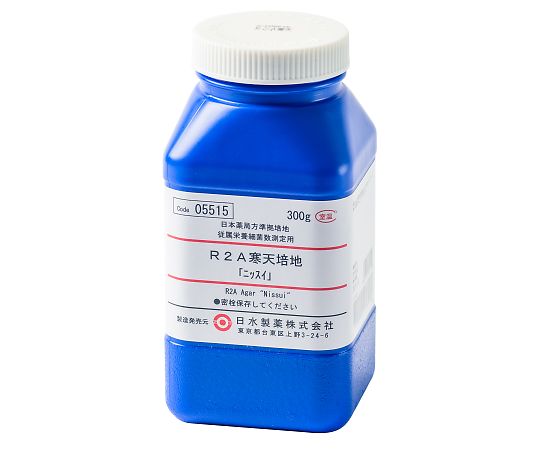 島津ダイアグノスティクス アキュディア R2A寒天培地(顆粒)「ニッスイ」 300g 05515 1本(ご注文単位1本)【直送品】