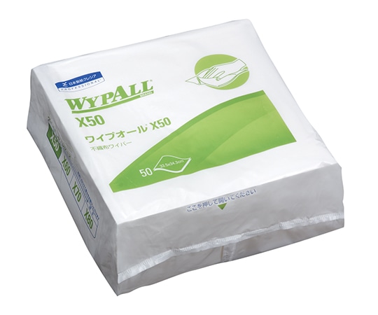 クレシア ワイプオールX50 4つ折りタイプ 50枚×18袋入 60550 1ケース(ご注文単位1ケース)【直送品】