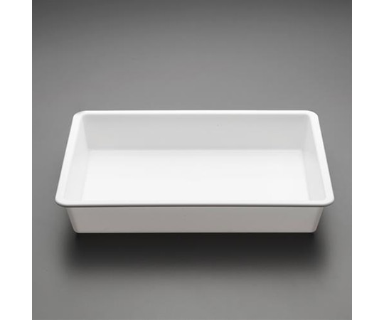 アズワン 374x273x64mm/4.6L バット(抗菌/プラスチック製) EA506AF-117 1個(ご注文単位1個)【直送品】