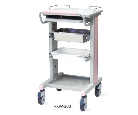 ナカバヤシ 電子カルテワゴン 500×500×935mm RKW-303 1個(ご注文単位1個)【直送品】