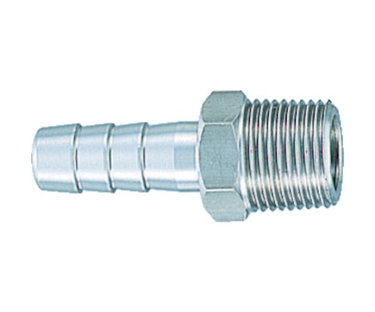 >トラスコ中山 ステンレスホースニップル　1/8　5個入　SHN-107 1パック（ご注文単位1パック）【直送品】
