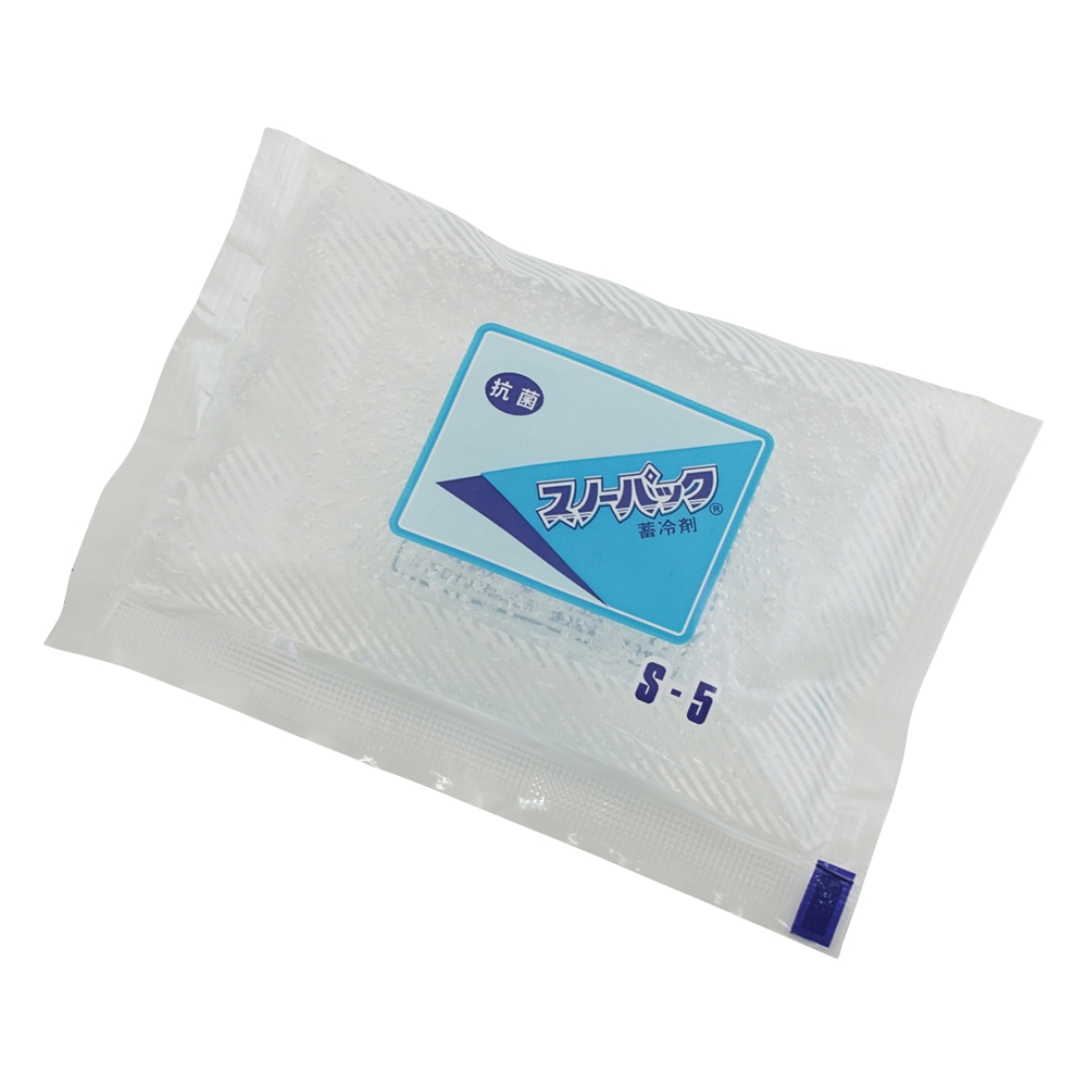 アズワン スノーパック（抗菌タイプ） 50g 1袋（10個入）　S-5 1袋（ご注文単位1袋）【直送品】