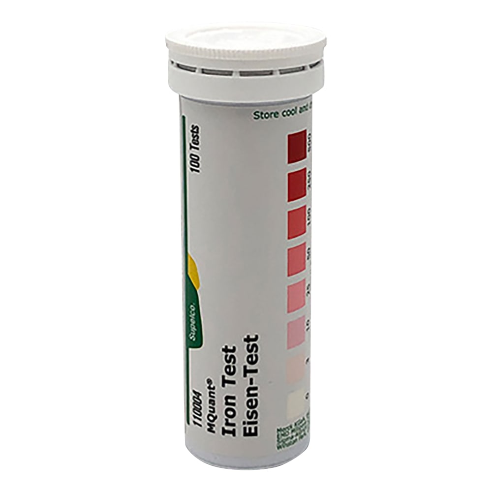Merck エムクァント分析用試験紙 鉄 1箱(100枚入) 1.10004.0001 1箱(ご注文単位1箱)【直送品】