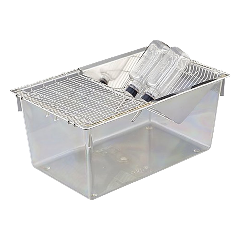 アズワン マウス飼育ケージ 276×445×204mm SN-805 1式(ご注文単位1式)【直送品】