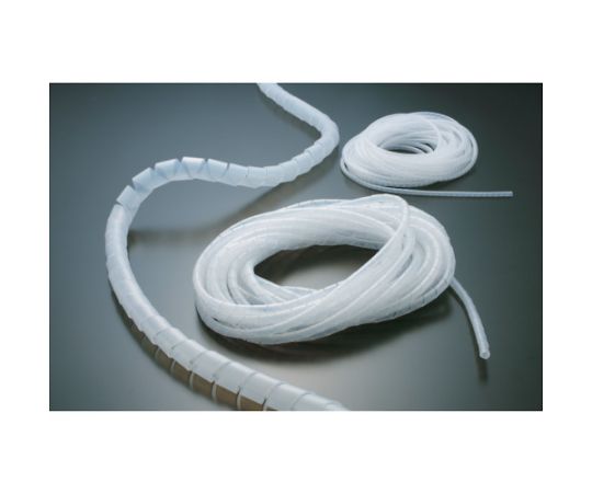 トラスコ中山 スパイラルチューブ 10m 結束径Φ12.0~35.0 白 TSP15W 1巻(ご注文単位1巻)【直送品】