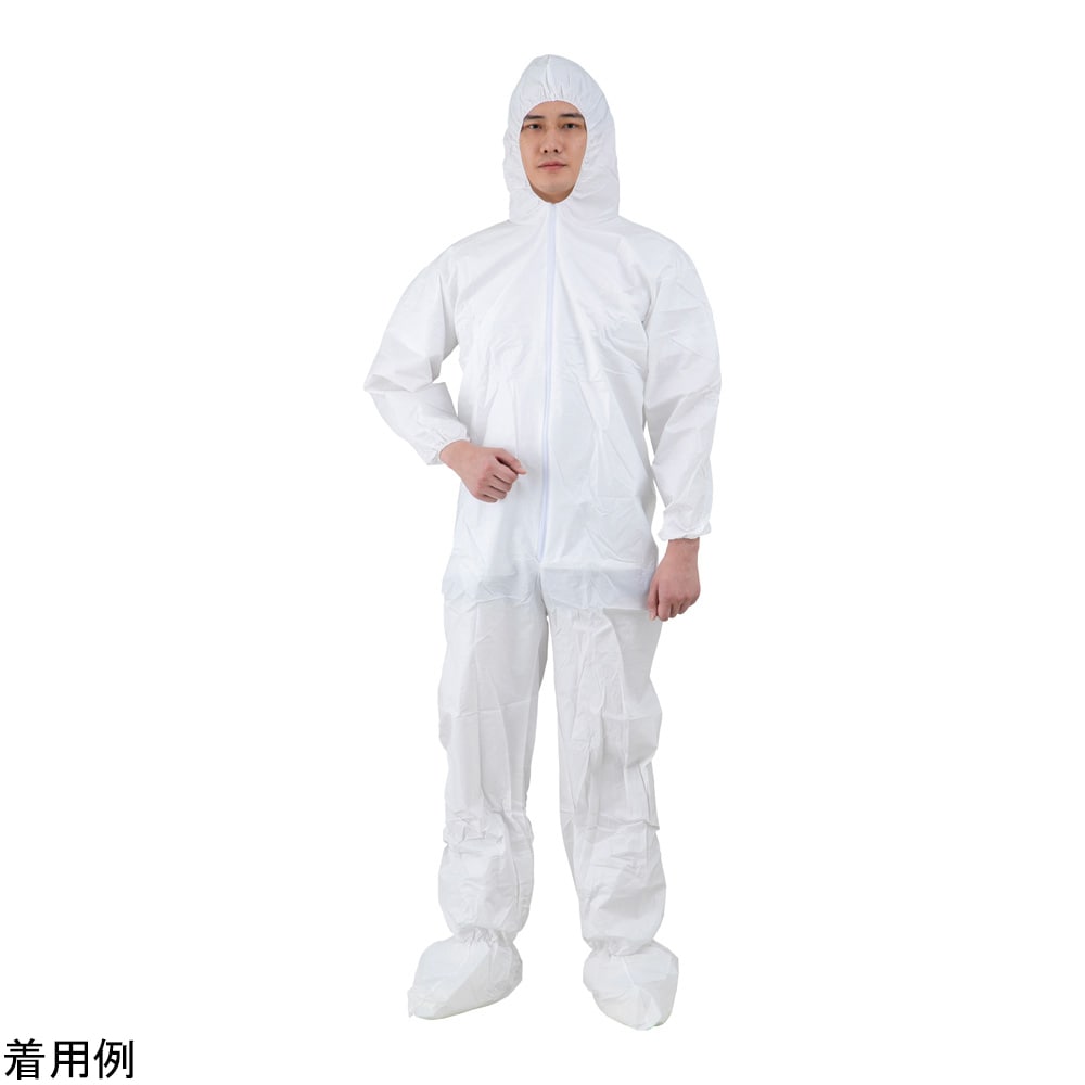 VWR 滅菌カバーオール（フード・ブーツ付き）L 1枚/袋×25袋　414004-451 1箱（ご注文単位1箱）【直送品】