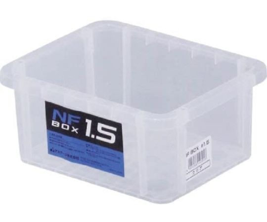 JEJアステージ NFボックス #1.5 クリア 444002 1個(ご注文単位1個)【直送品】