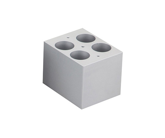 DLAB ドライブロックバス 50mL用アルミブロック(4本用) 18900465 1個(ご注文単位1個)【直送品】