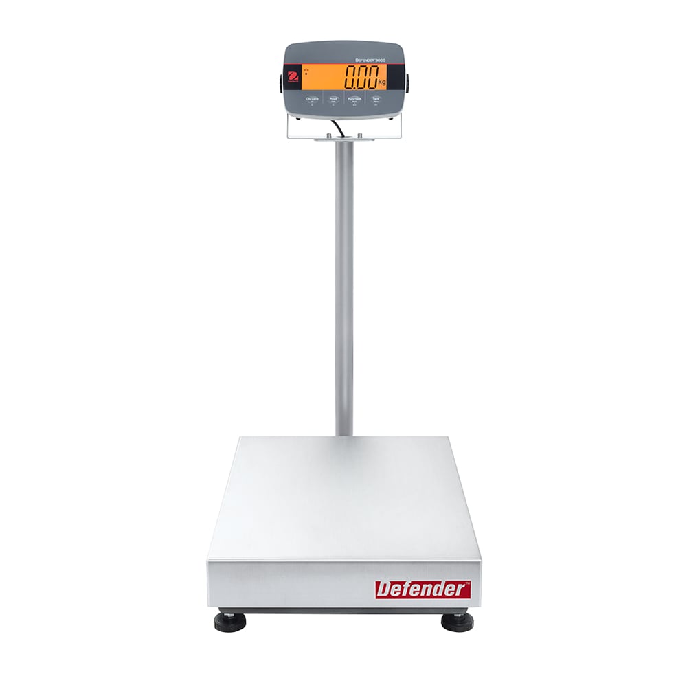オーハウス デジタル台はかり 686×896×420mm 60kg i-D33P60B1L2JP 1個(ご注文単位1個)【直送品】