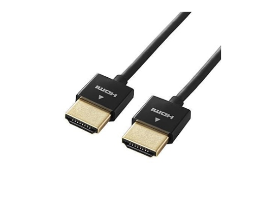 エレコム HDMIケーブル イーサネット対応 スーパースリム 0.7m ブラック DH-HD14SS07BK 1パック(ご注文単位1パック)【直送品】